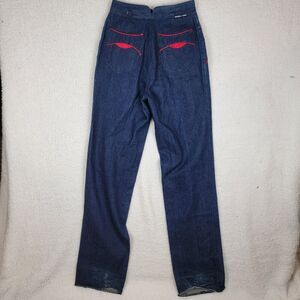 Vintage Organically Grown by Arpeja Cropped Bell Bottom High Rise Jeans Sz 9